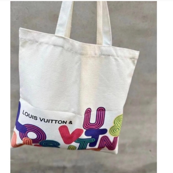 Louis Vuitton Canvas Tote Bag - Picture 6 of 7